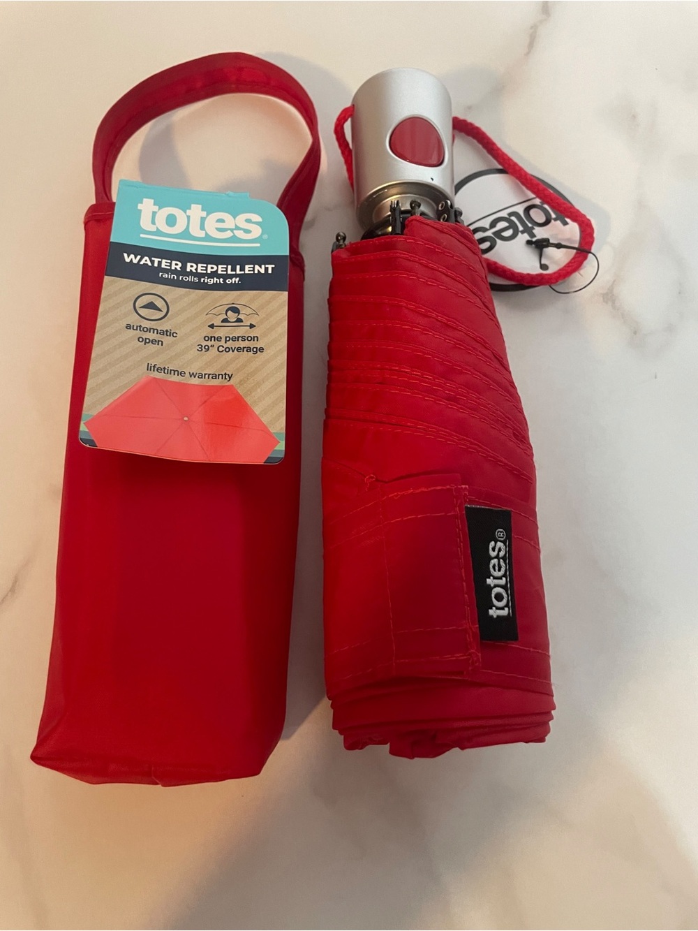 Umbrella water repellent